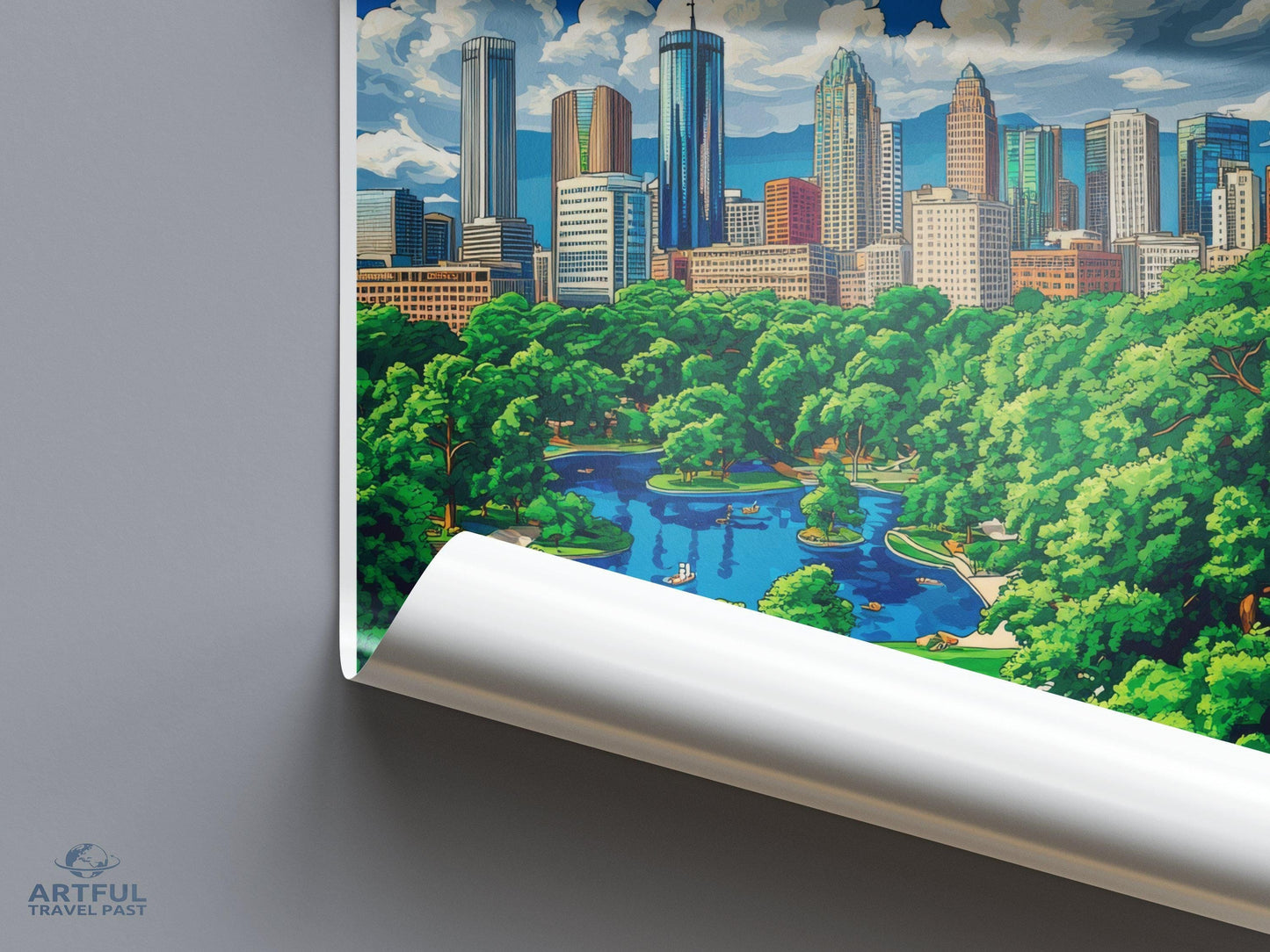 Atlanta Poster - Georgia Wall Art