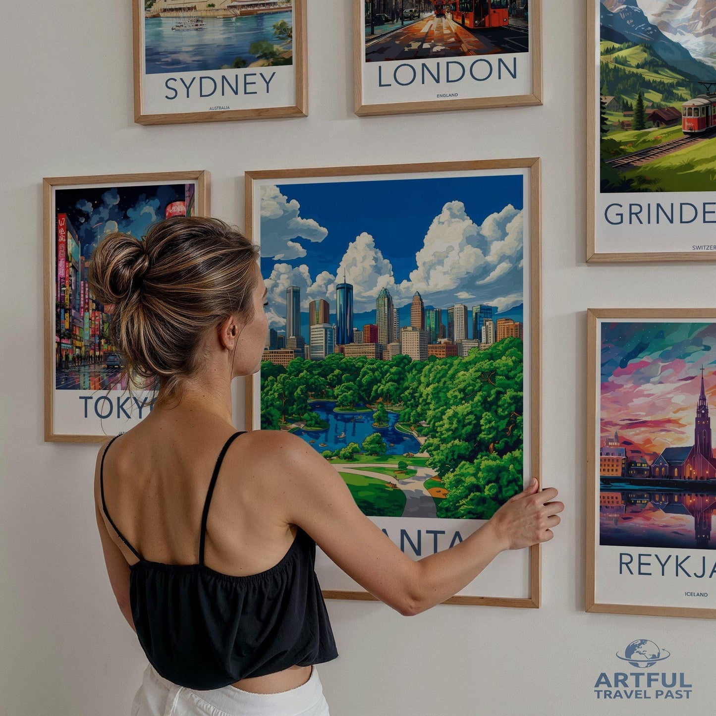 Atlanta Poster - Georgia Wall Art
