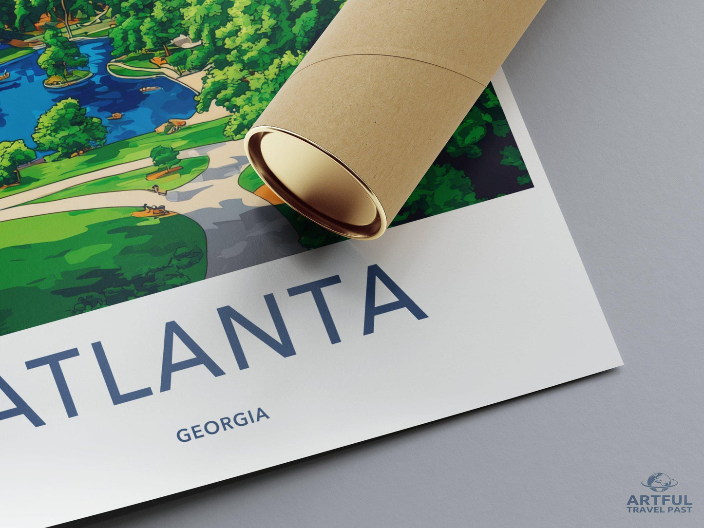 Atlanta Poster - Georgia Wall Art