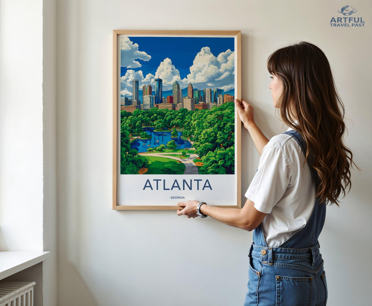 Atlanta Poster - Georgia Wall Art
