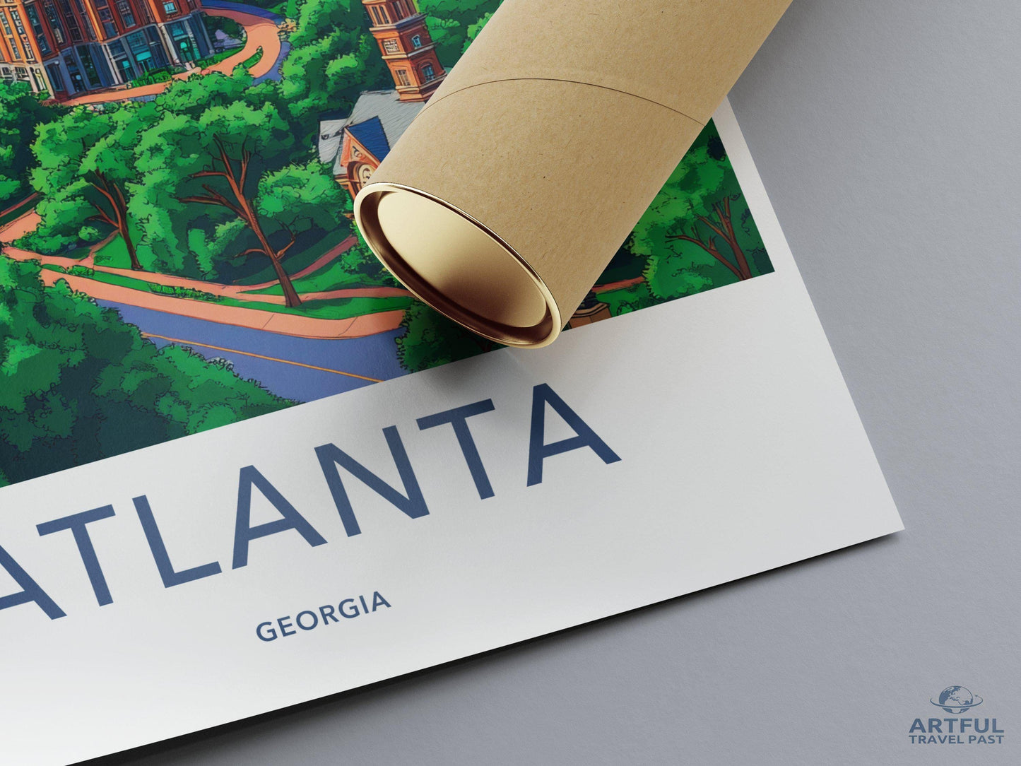 Atlanta Poster - Georgia Wall Art