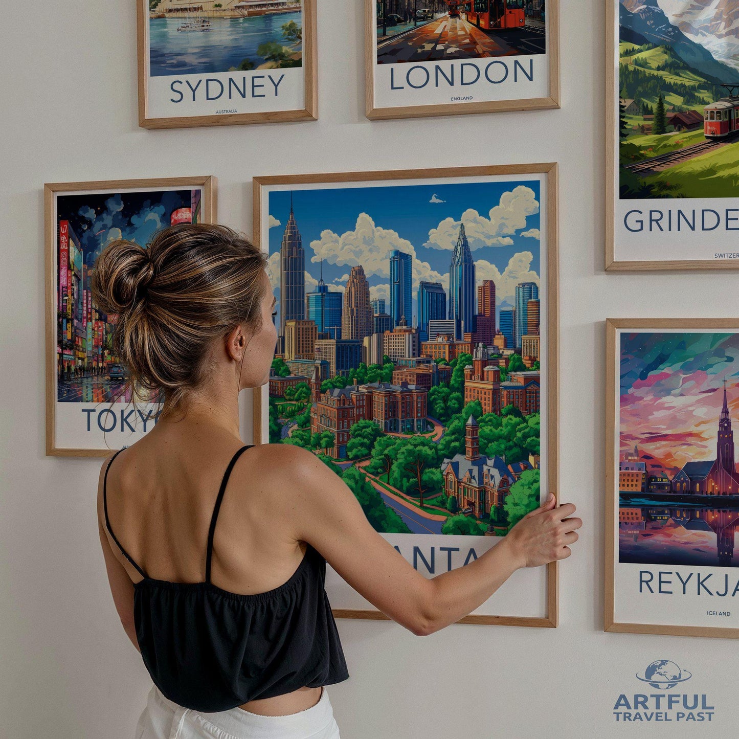 Atlanta Poster - Georgia Wall Art