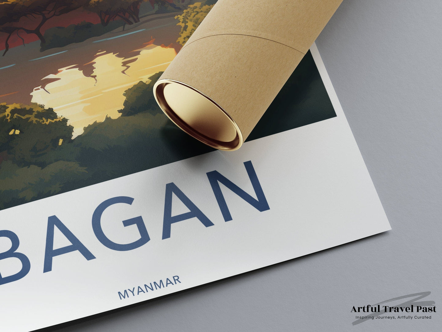 Bagan Poster - Myanmar Wall Art