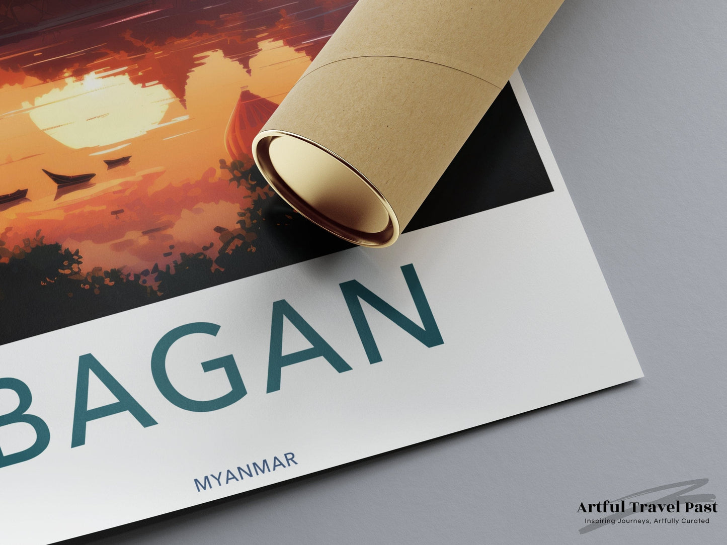 Bagan Poster - Myanmar Wall Art