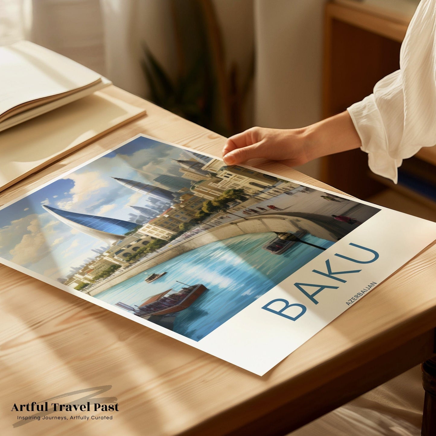 Baku Poster - Azerbaijan Wall Art