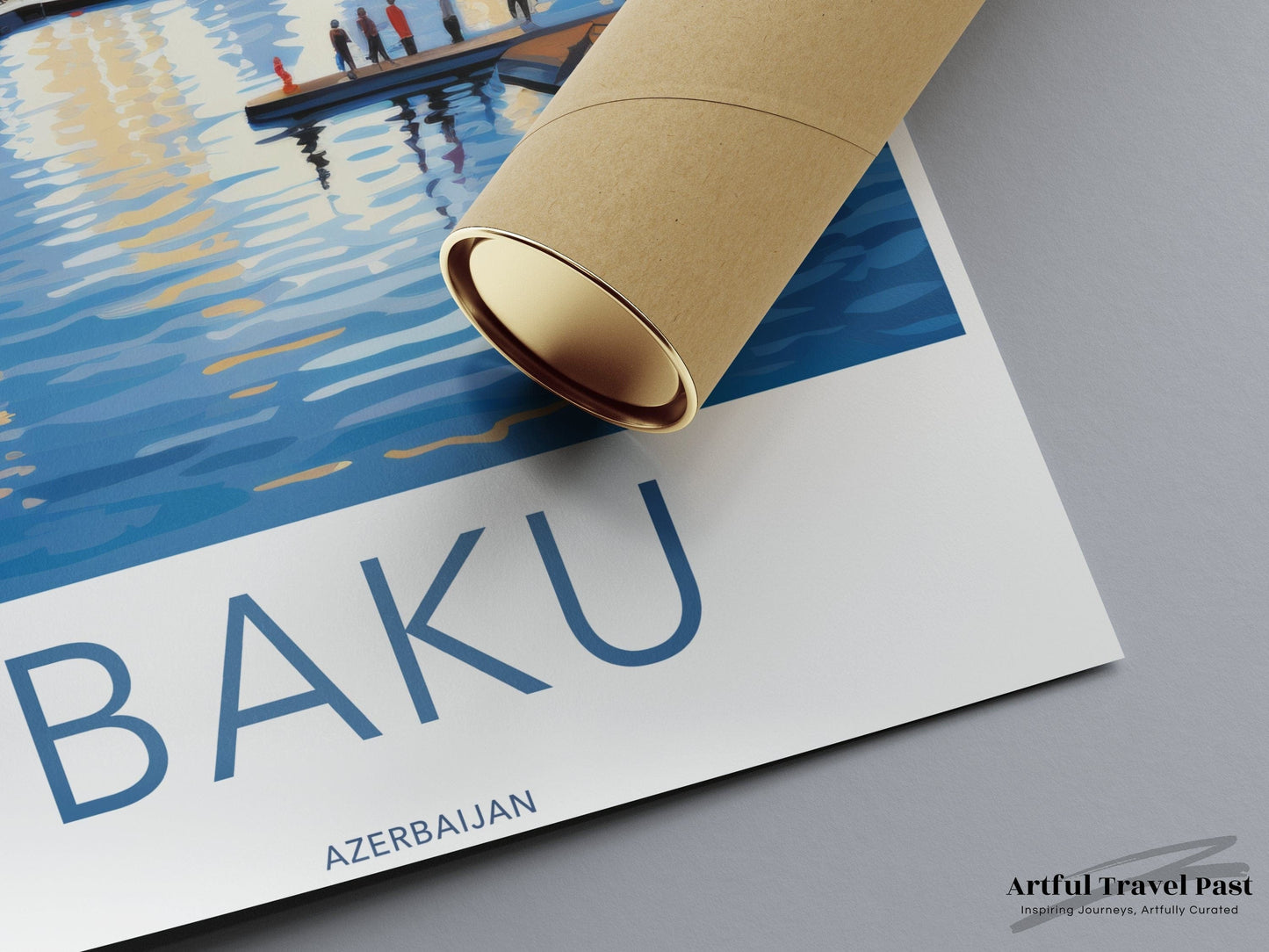 Baku Poster - Azerbaijan Wall Art