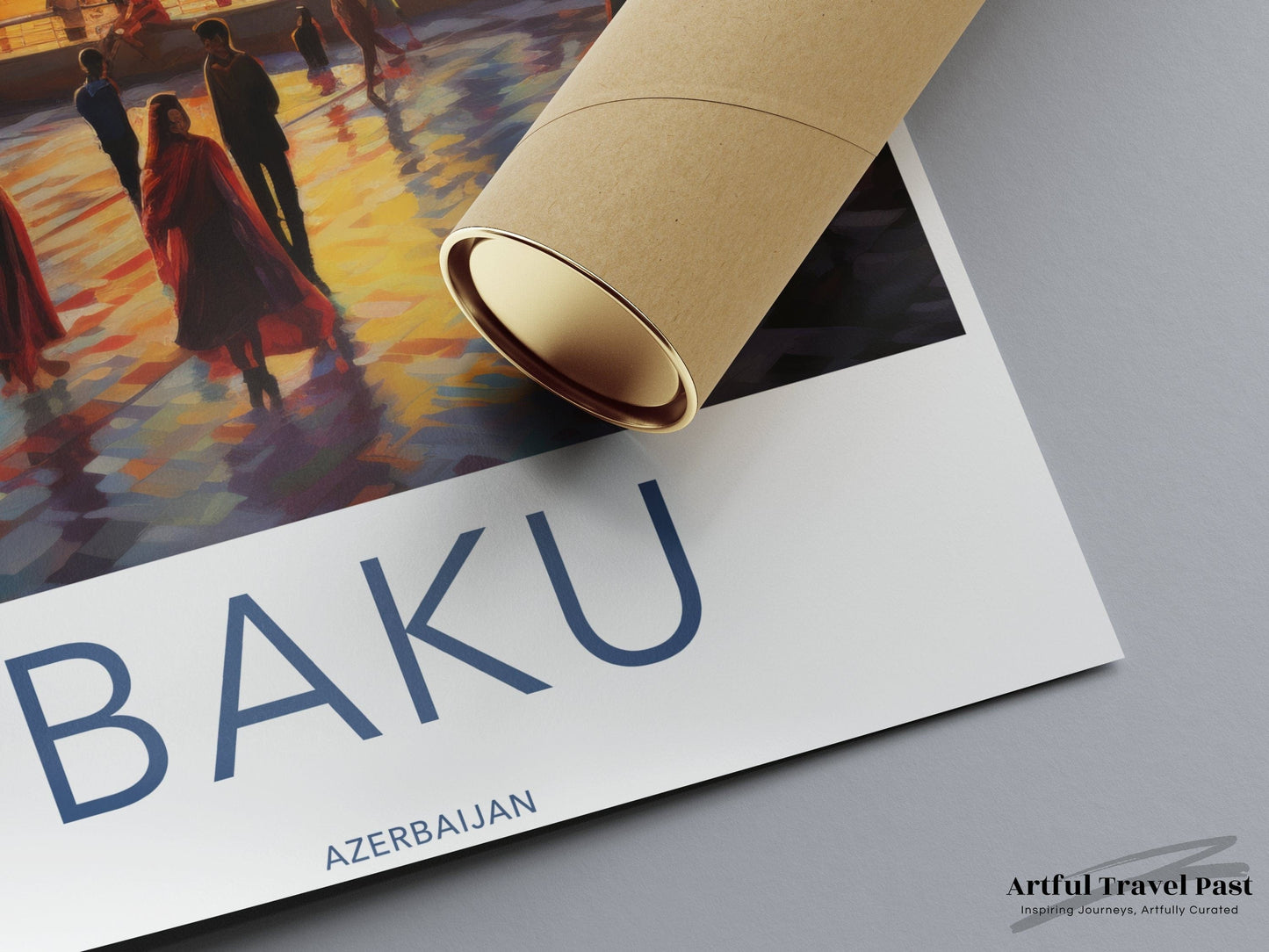 Baku Poster | Azerbaijan Wall Art