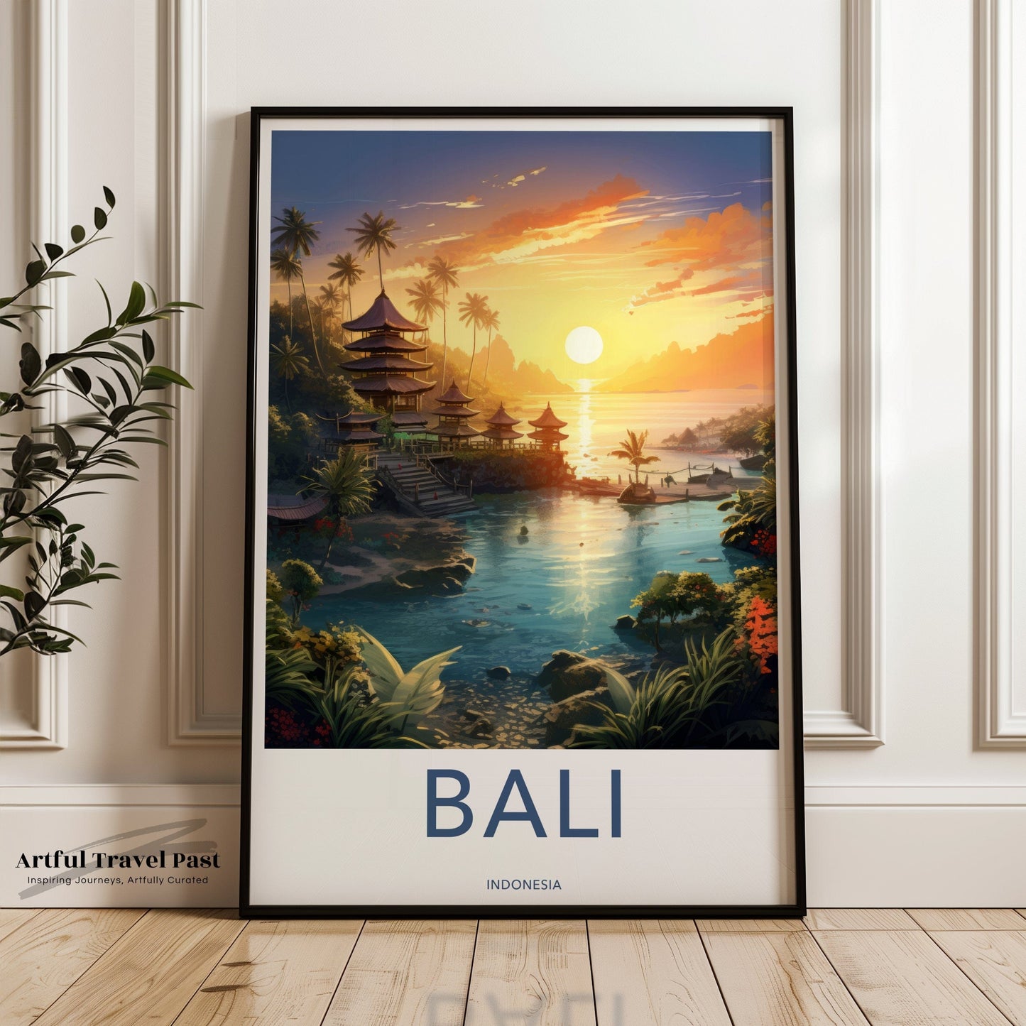 Bali Poster | Indonesia Wall Art | Asia Decor