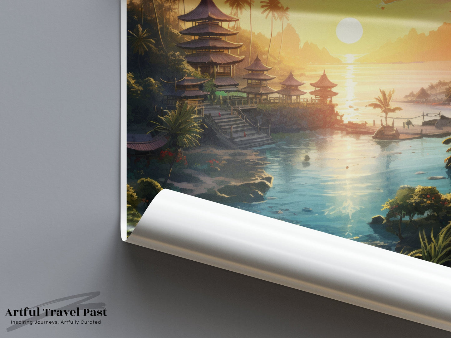 Bali Poster | Indonesia Wall Art | Asia Decor