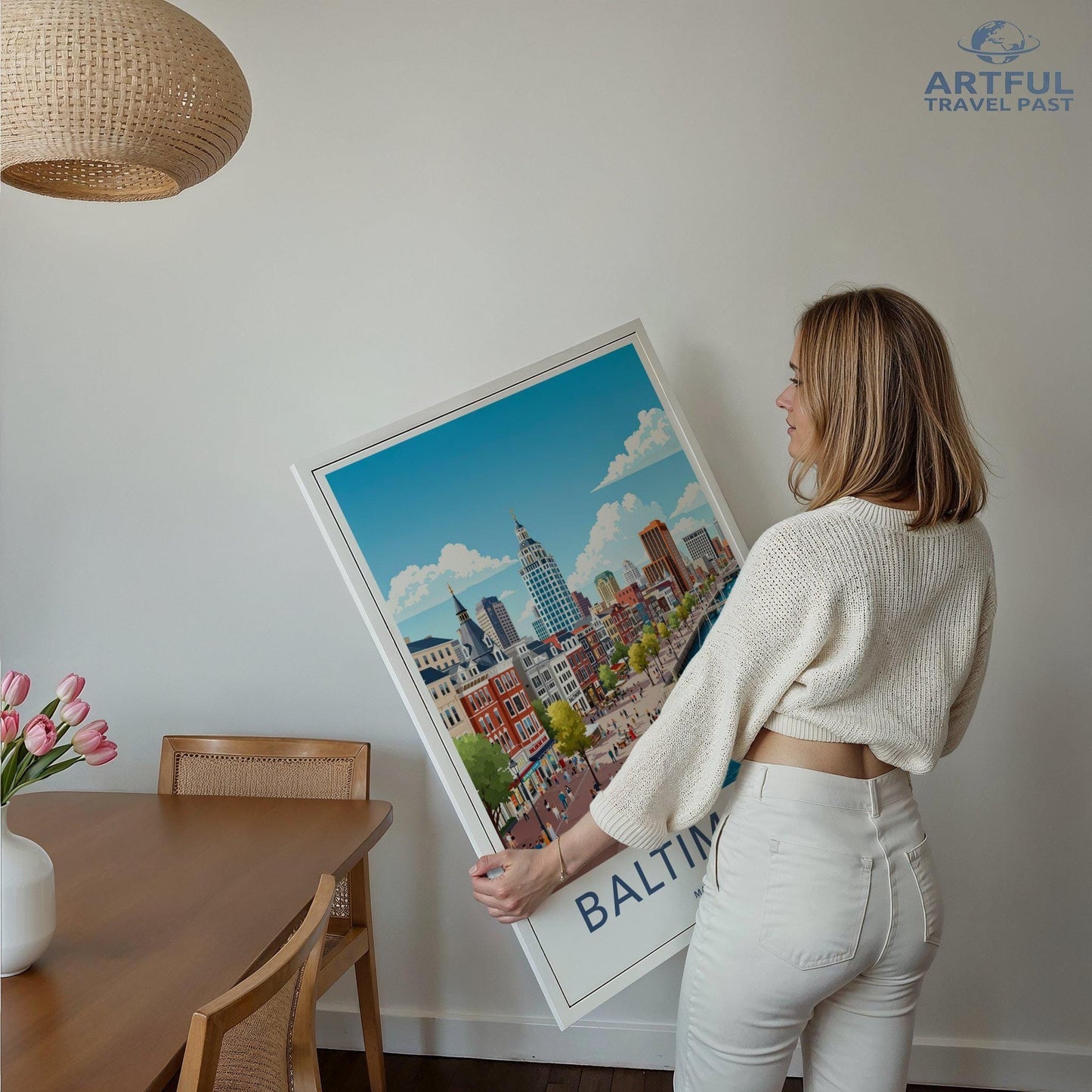 Baltimore Poster - Maryland Wall Art