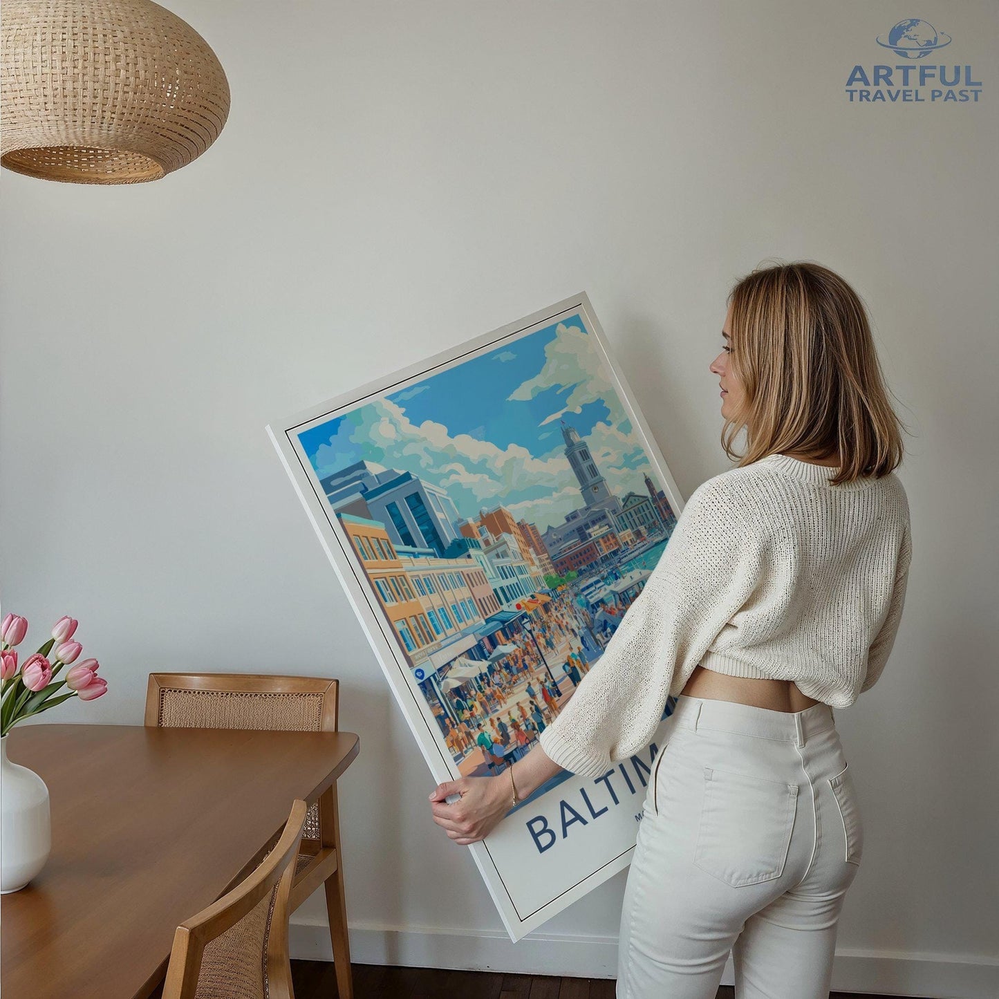 Baltimore Poster - Maryland Wall Art