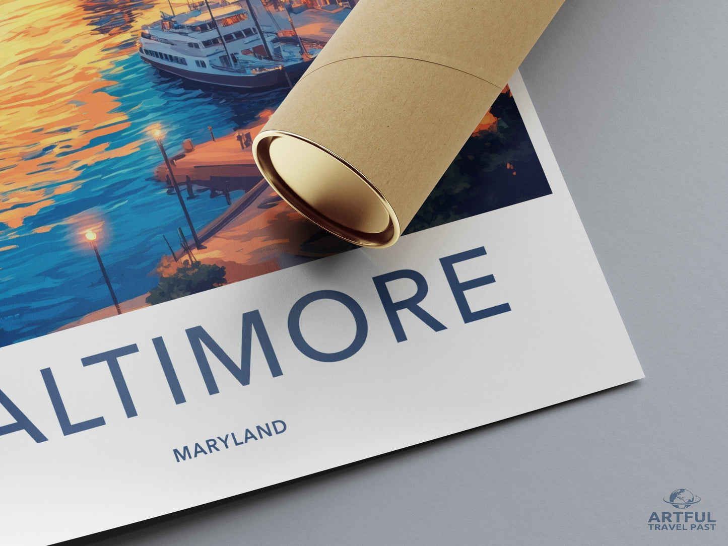 Baltimore Poster - Maryland Wall Art
