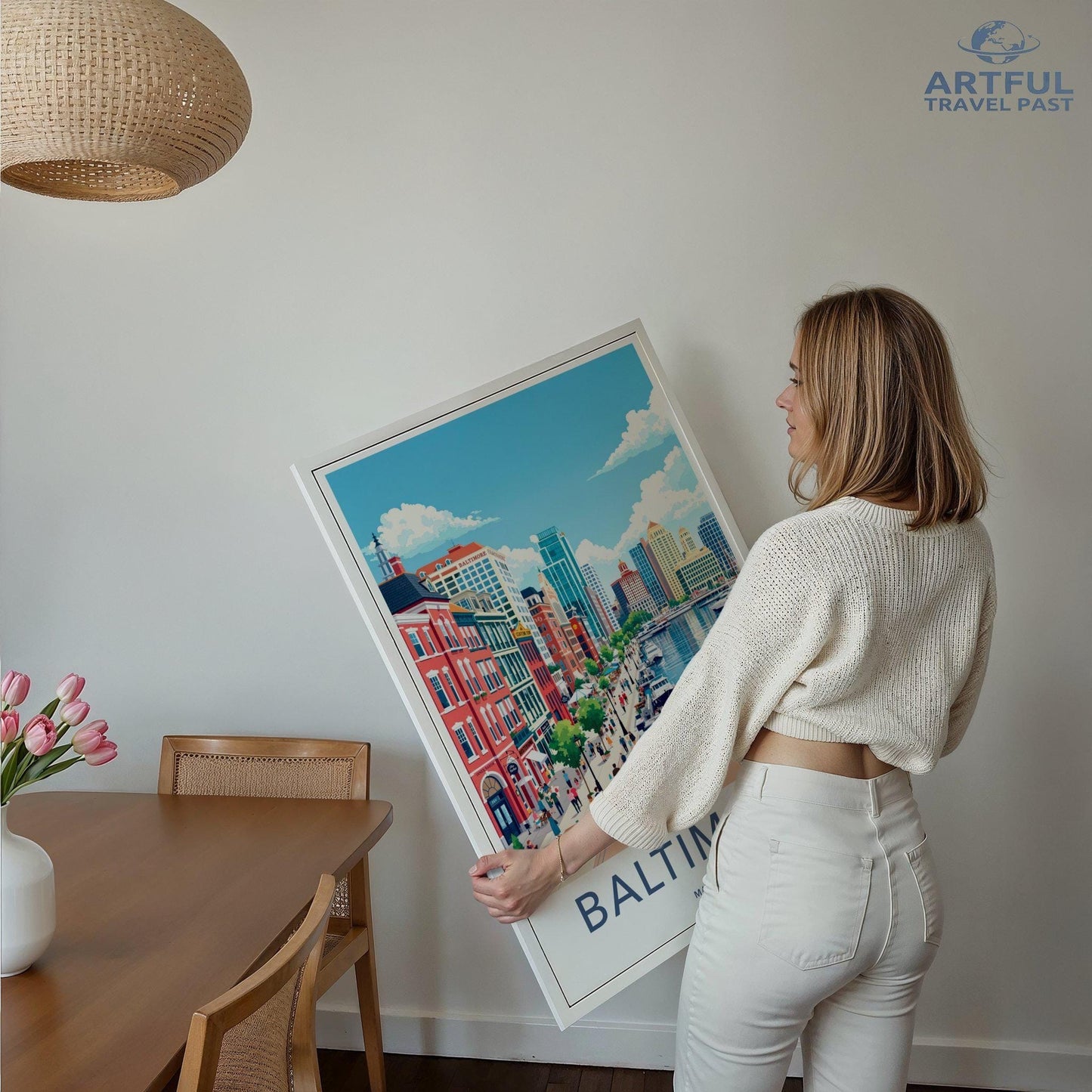 Baltimore Poster - Maryland Wall Art