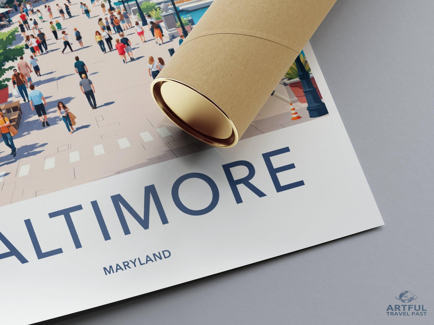 Baltimore Poster | Maryland Wall Art | America Decor