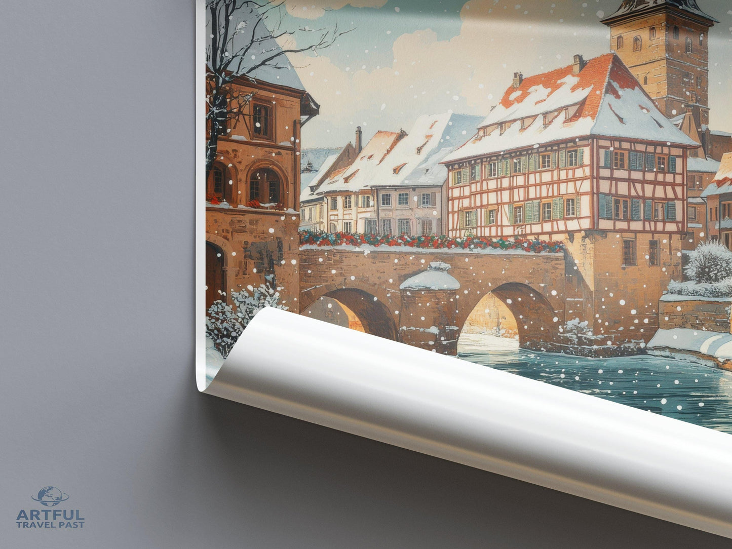 Bamberg Poster | Germany Wall Art | Europe Decor