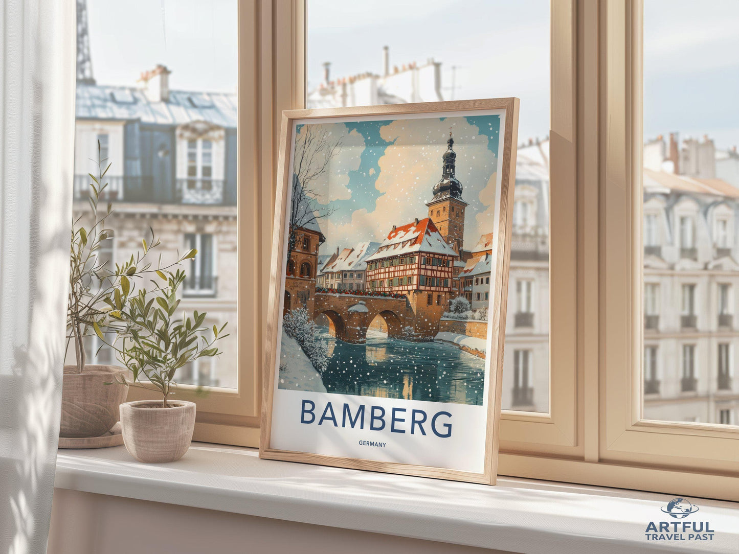 Bamberg Poster | Germany Wall Art | Europe Decor