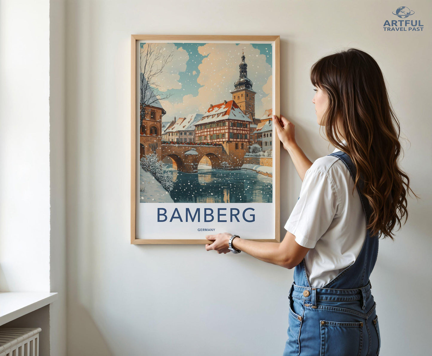 Bamberg Poster | Germany Wall Art | Europe Decor