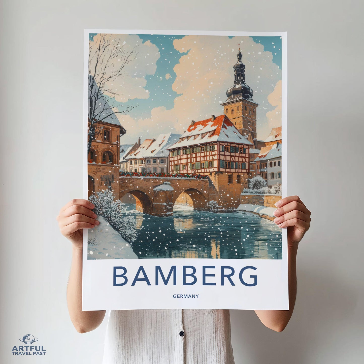 Bamberg Poster | Germany Wall Art | Europe Decor