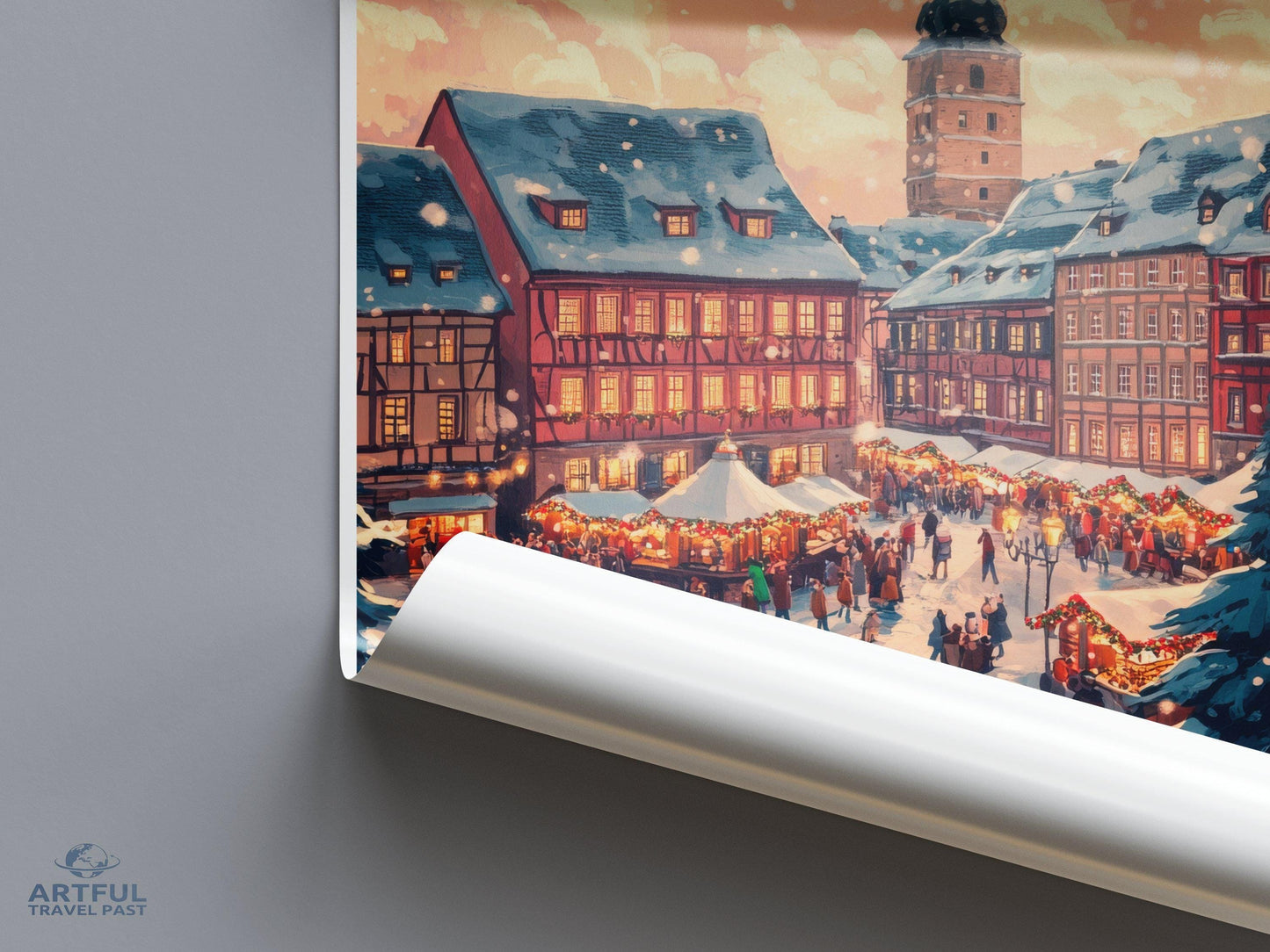 Bamberg Poster | Germany Wall Art | Europe Decor