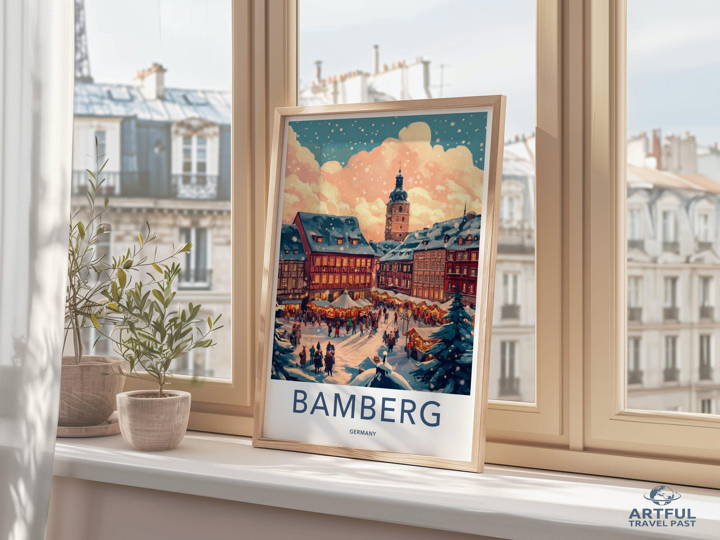 Bamberg Poster | Germany Wall Art | Europe Decor