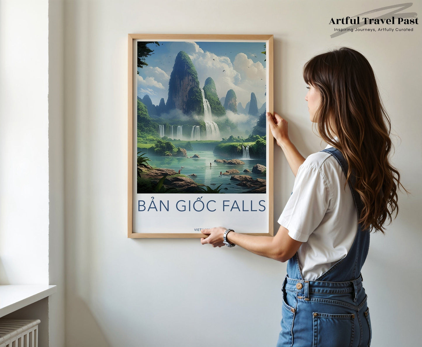 Ban Gioc Falls Poster - Vietnam Wall Art