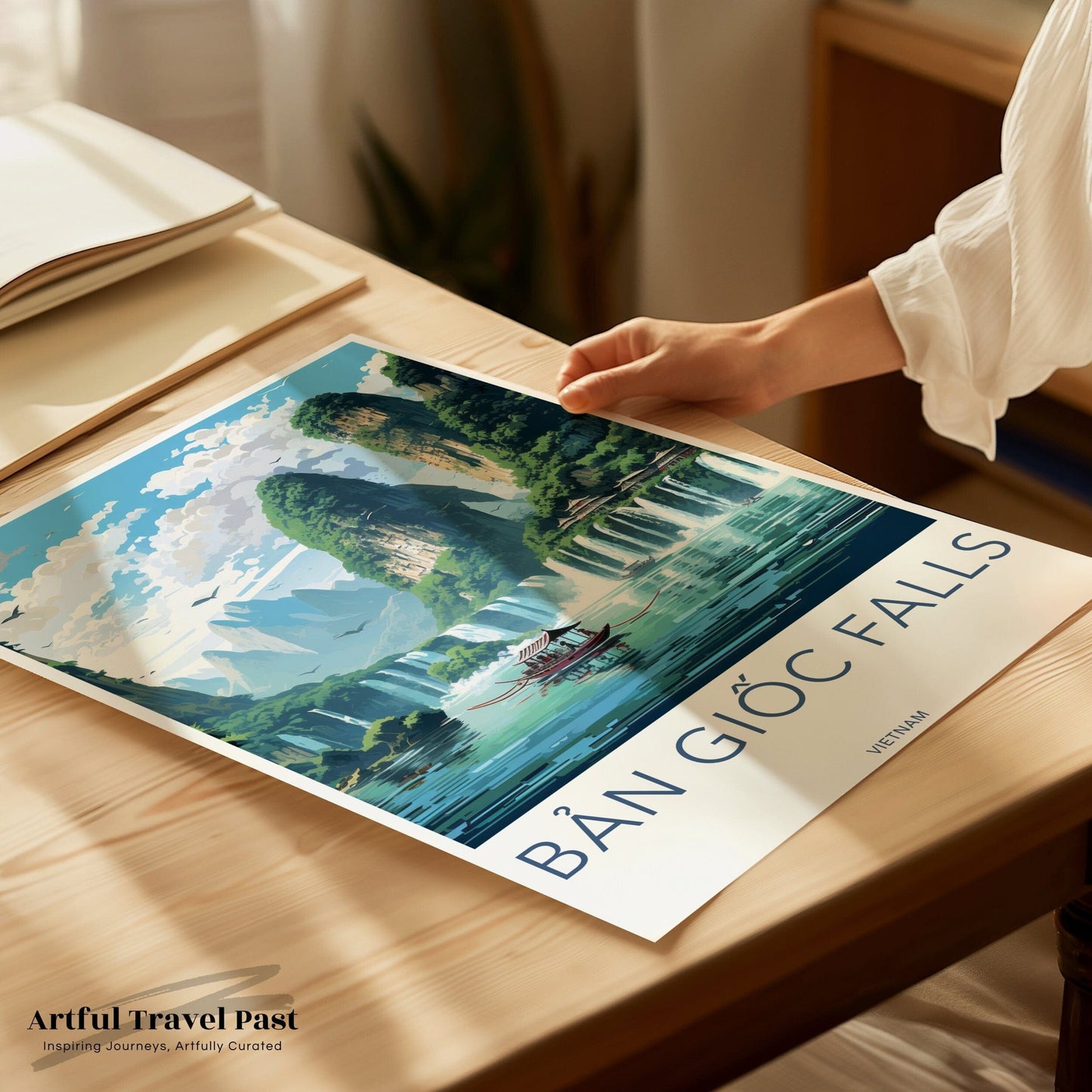 Ban Gioc Poster - Vietnam Wall Art