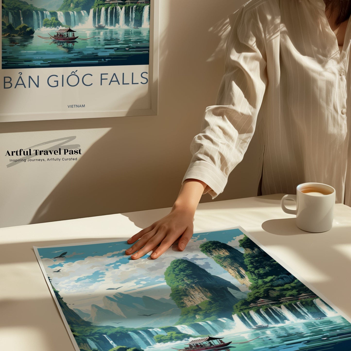 Ban Gioc Poster - Vietnam Wall Art