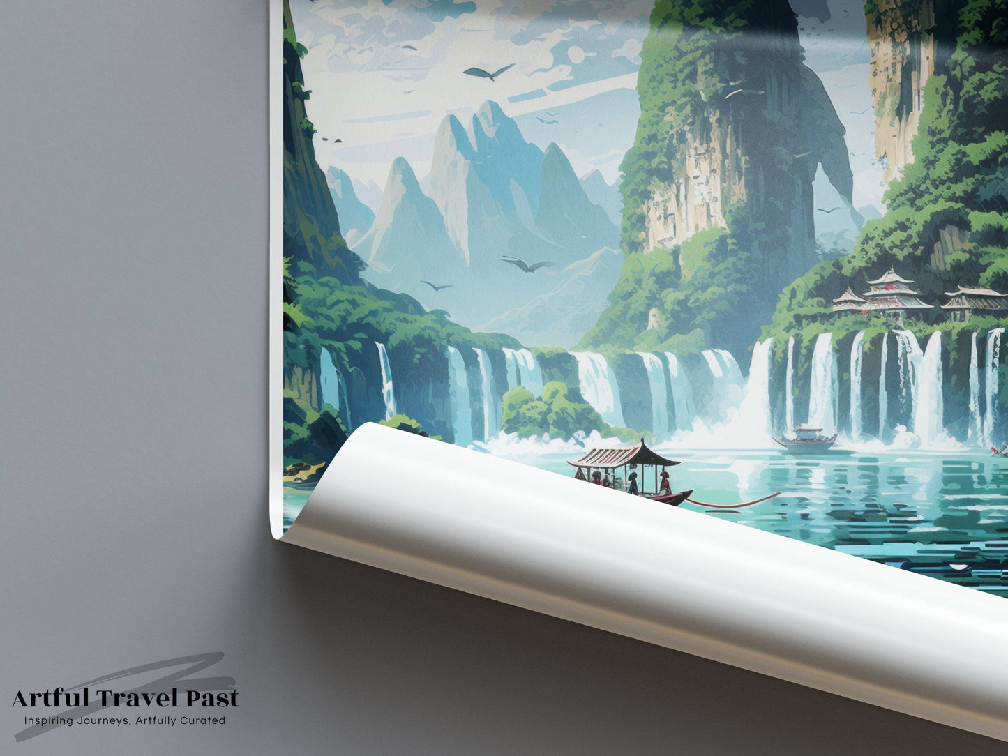 Ban Gioc Poster - Vietnam Wall Art