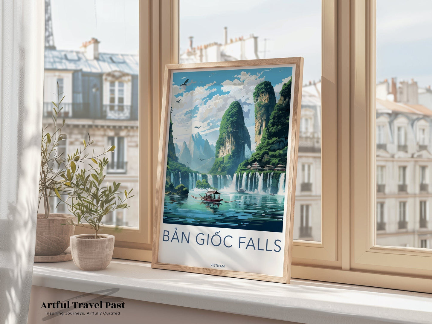 Ban Gioc Poster - Vietnam Wall Art