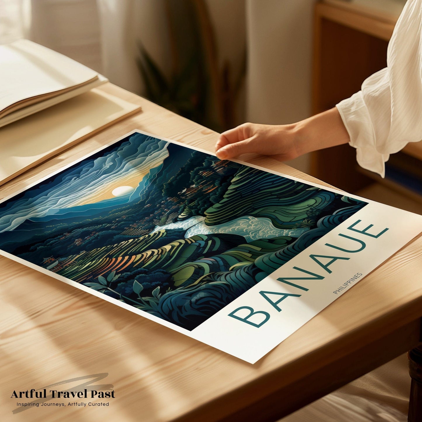 Banaue Poster - Philippines Wall Art