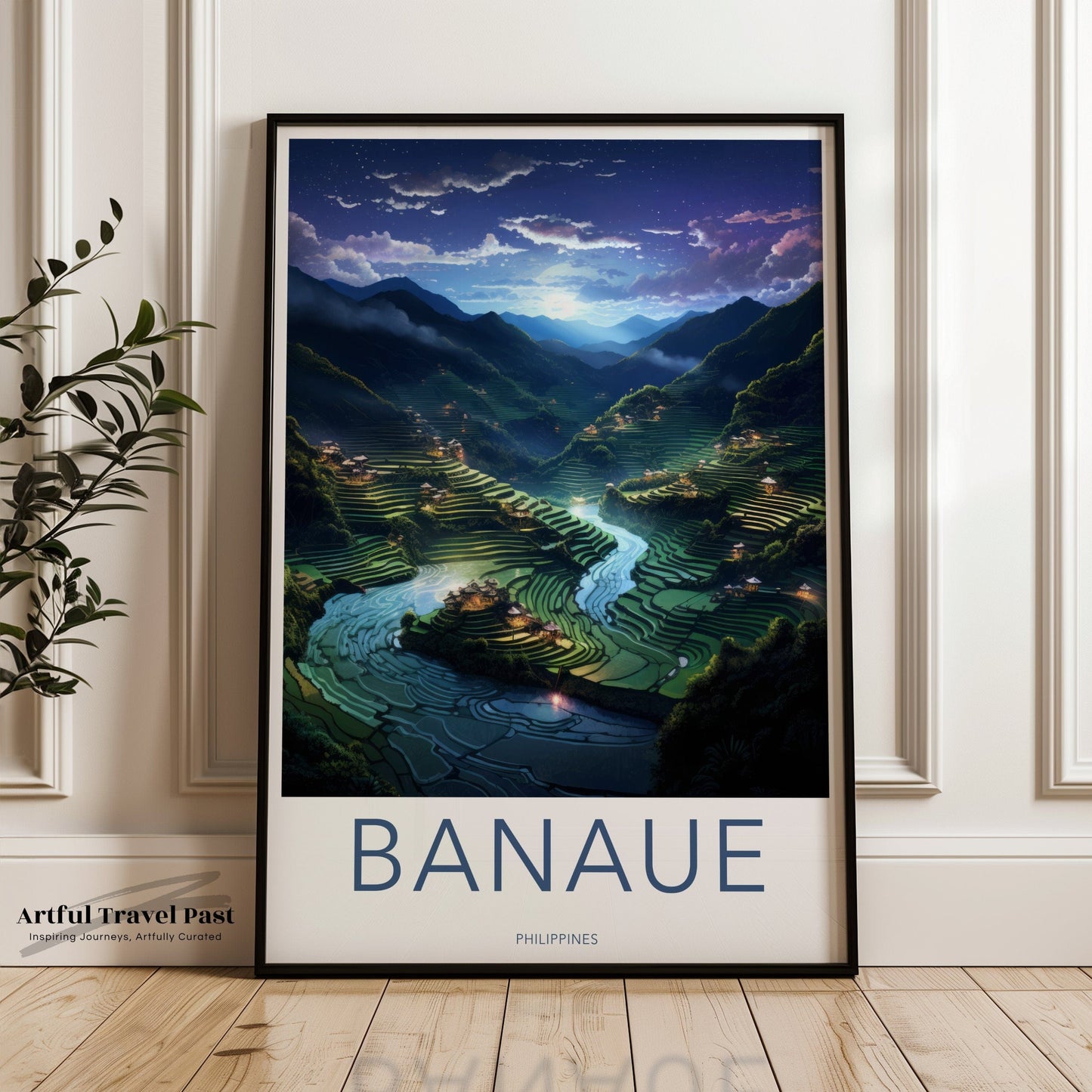 Banaue Poster - Philippines Wall Art