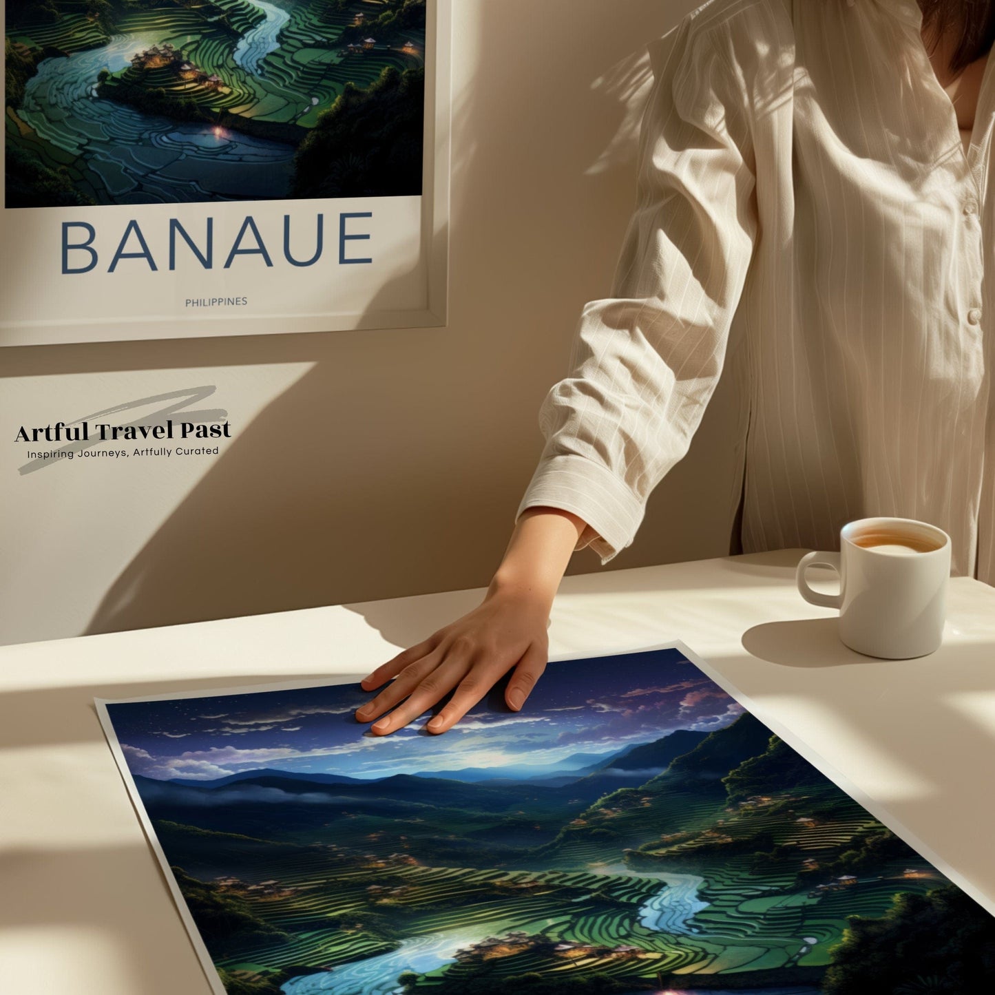 Banaue Poster - Philippines Wall Art