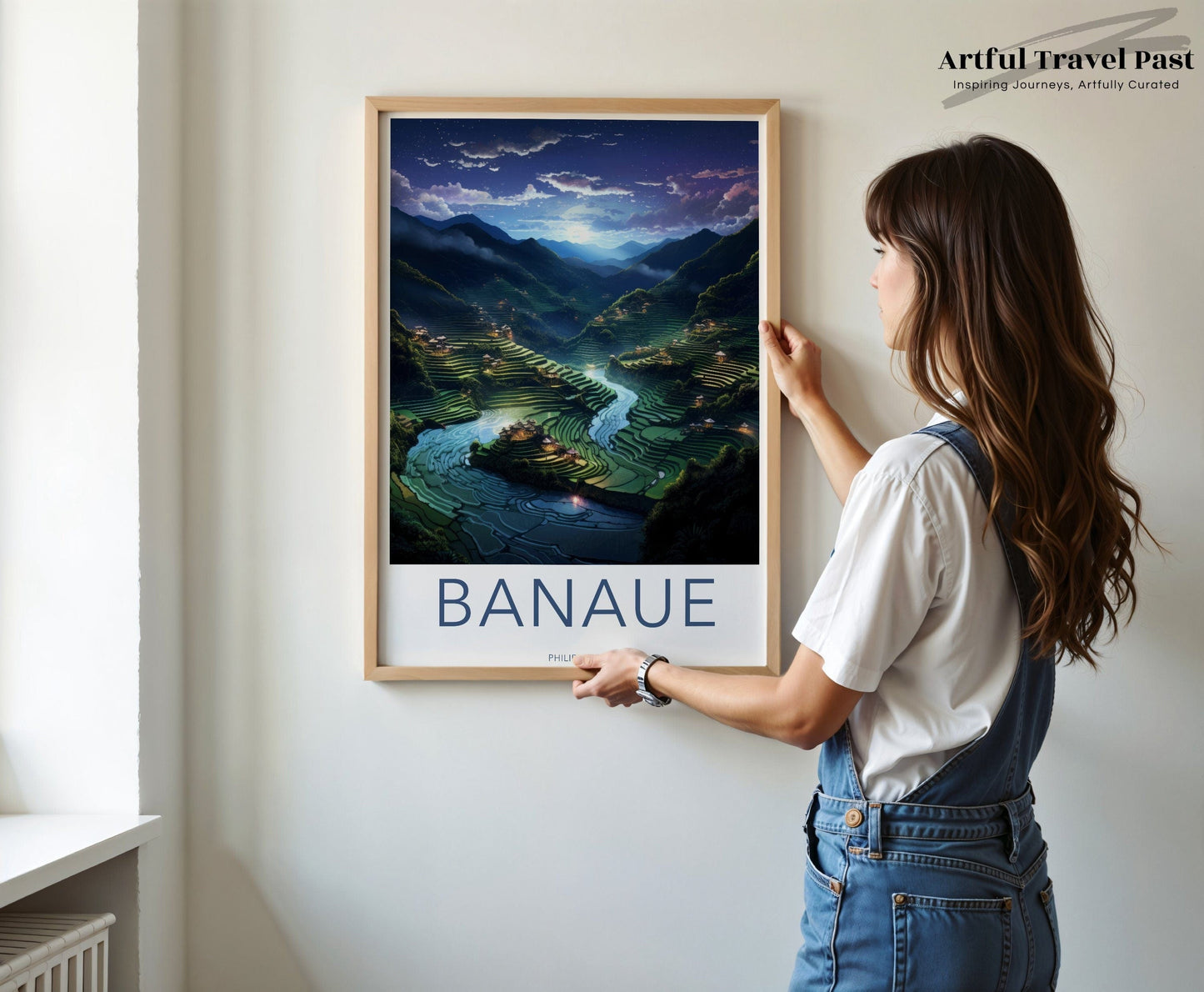 Banaue Poster - Philippines Wall Art