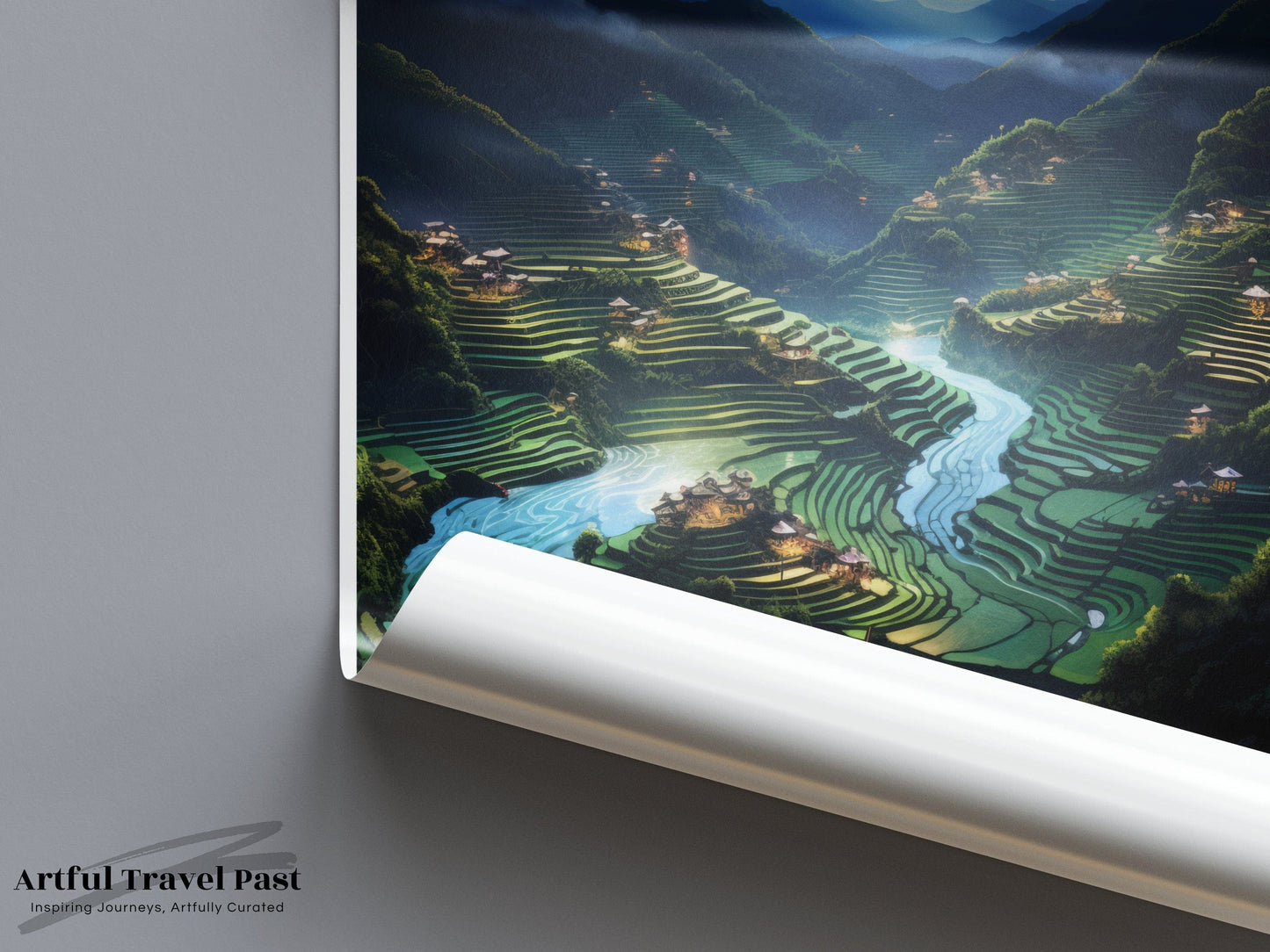 Banaue Poster - Philippines Wall Art
