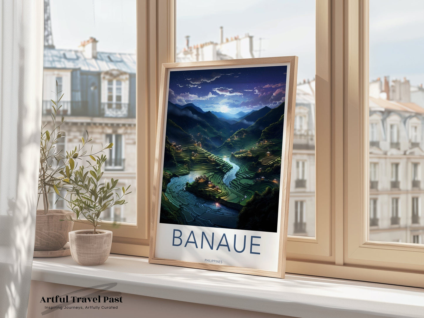 Banaue Poster - Philippines Wall Art