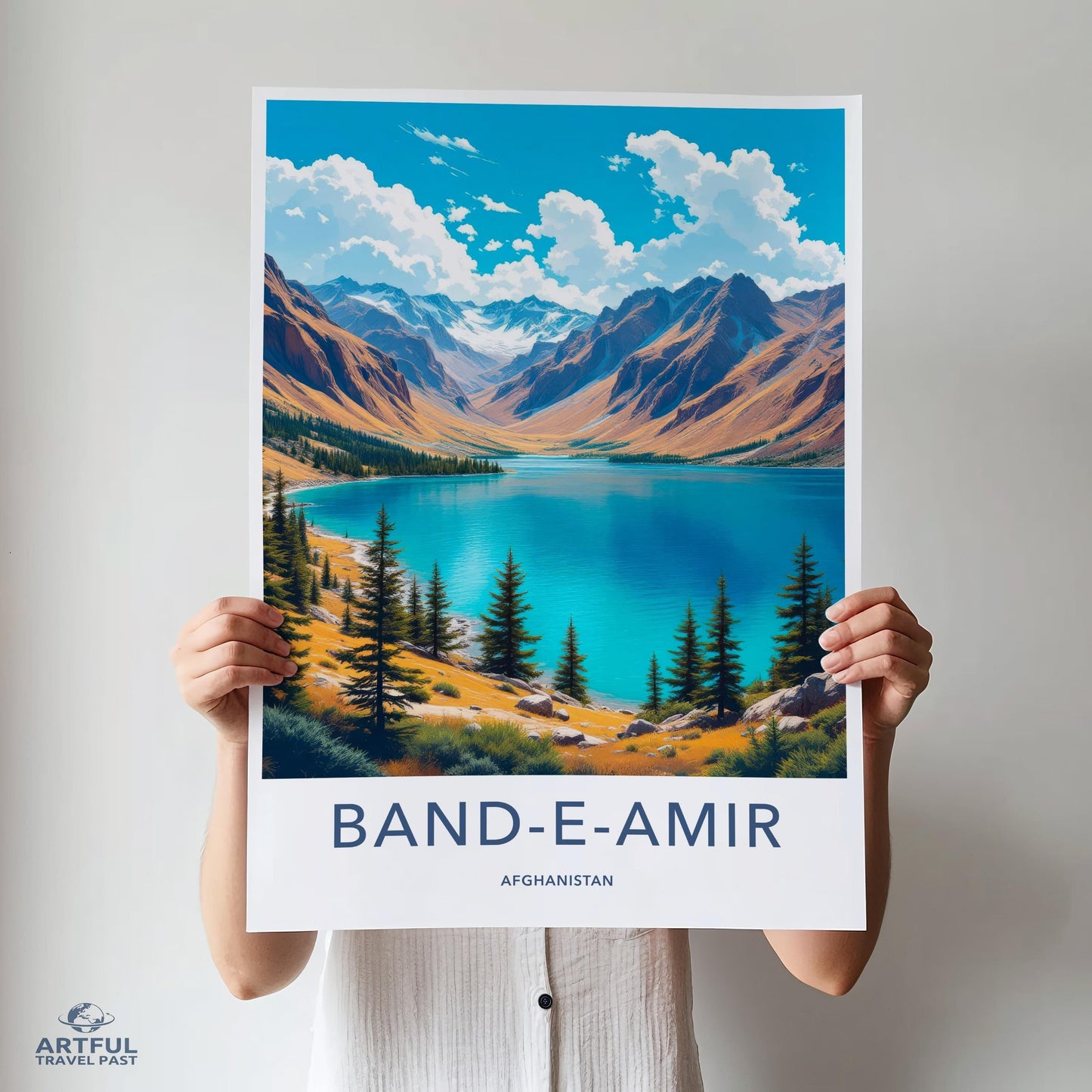 Band-e-Amir Afghanistan Poster