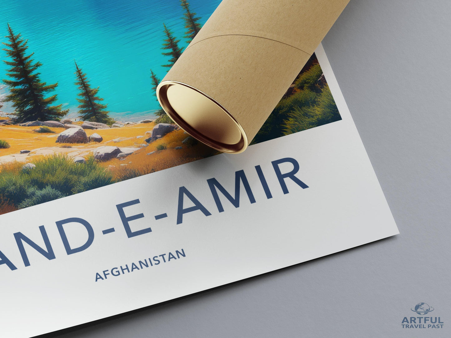 Band-e-Amir Afghanistan Poster