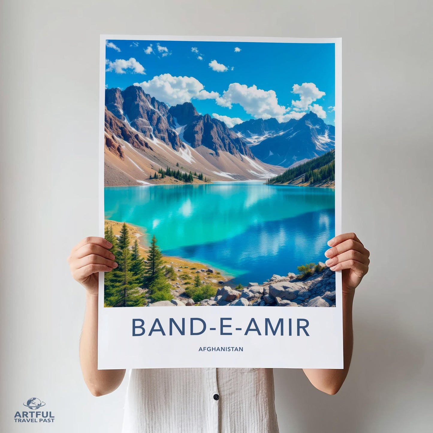 Band-e-Amir Poster - Afghanistan National Park