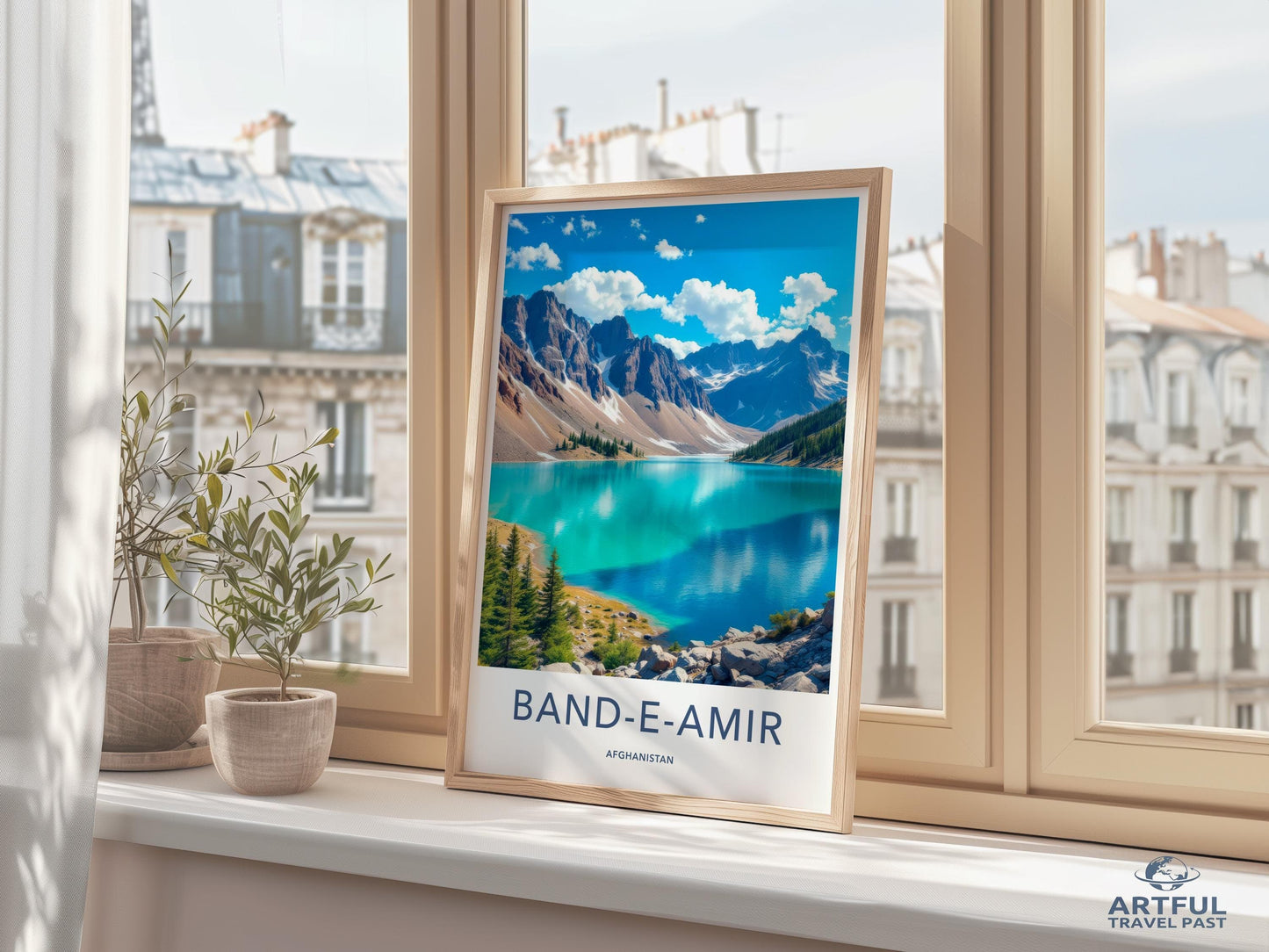 Band-e-Amir Poster - Afghanistan National Park