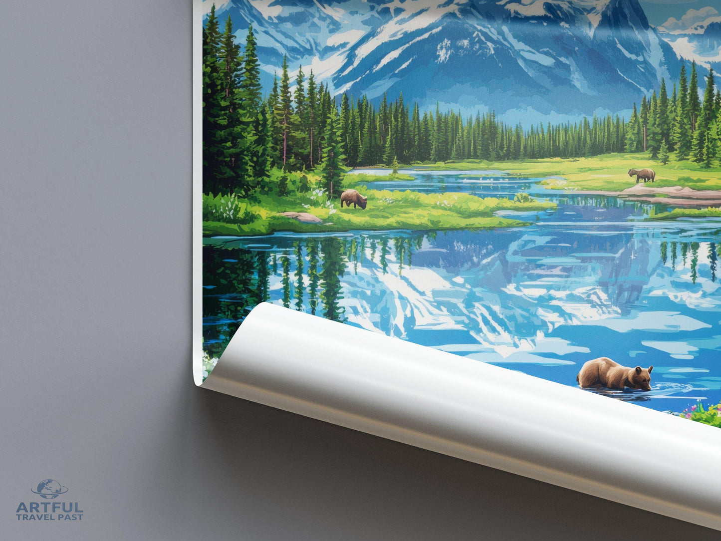 Banff National Park Poster | Alberta Wall Art