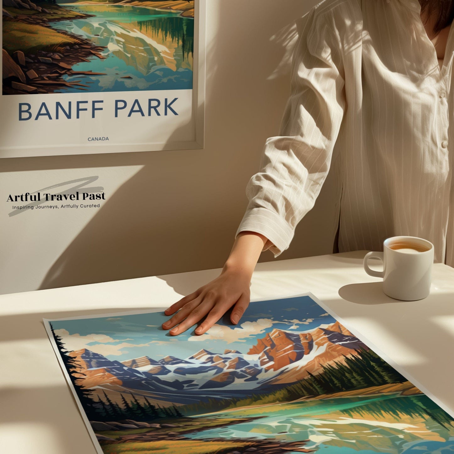 Banff National Park Poster | Alberta Wall Art | Canada Decor