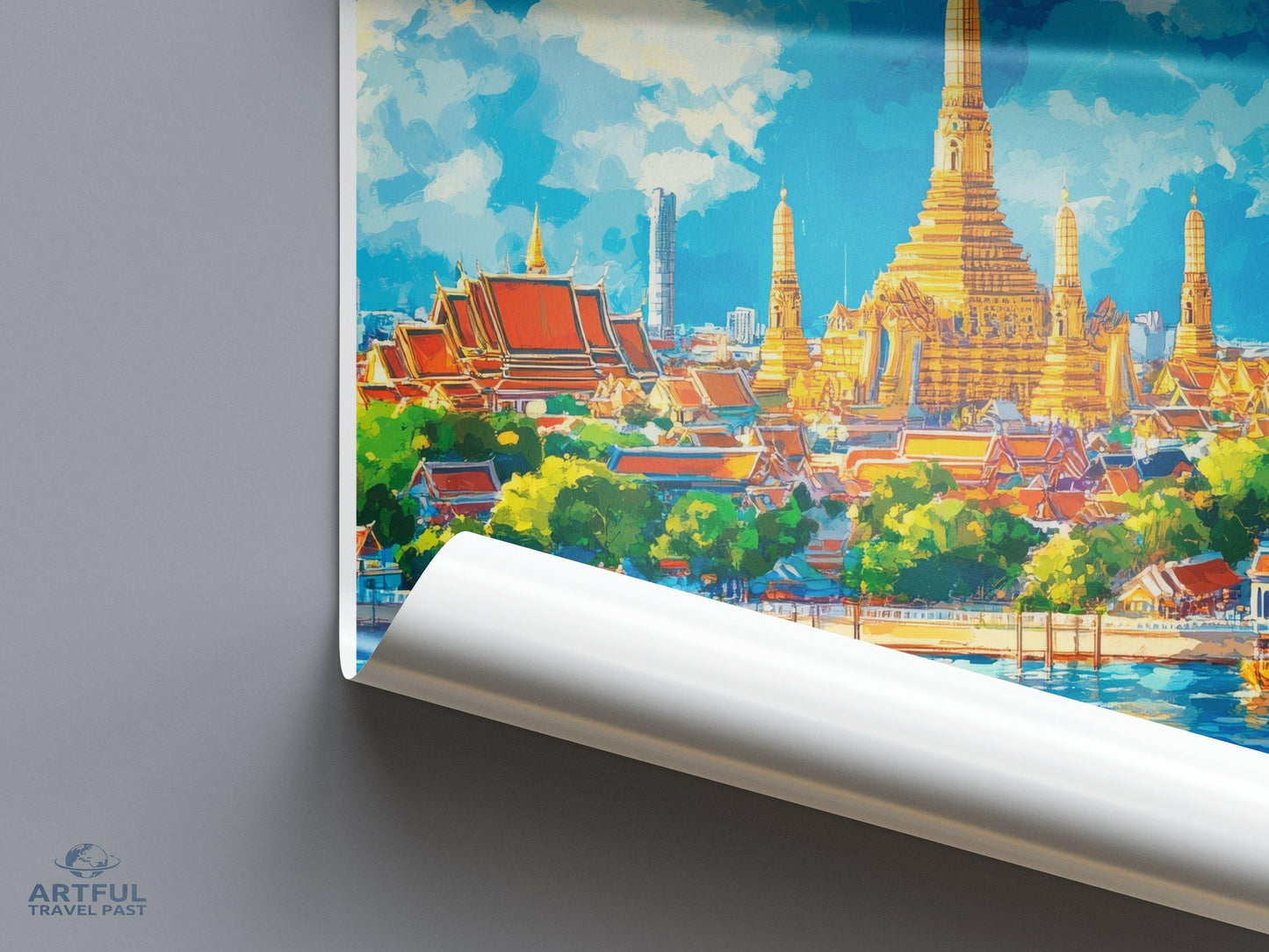 Bangkok Poster - Thailand Wall Art