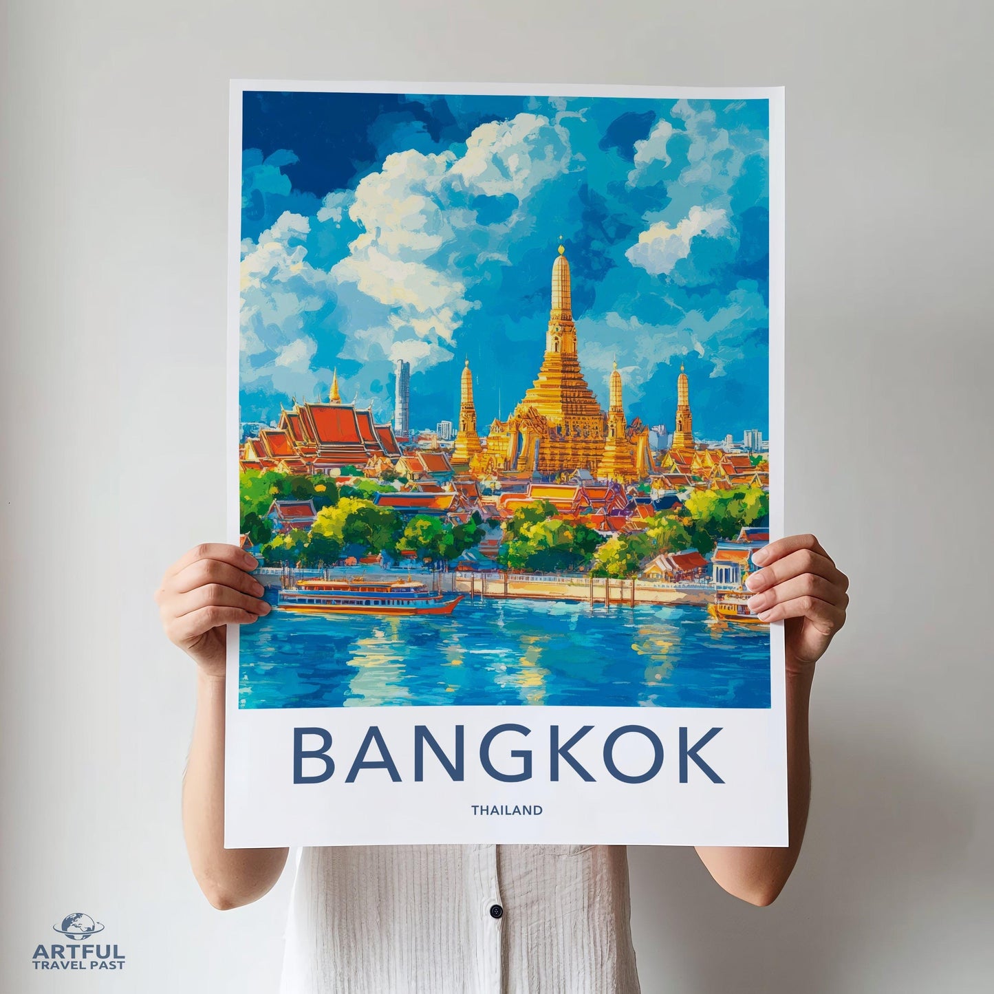 Bangkok Poster - Thailand Wall Art