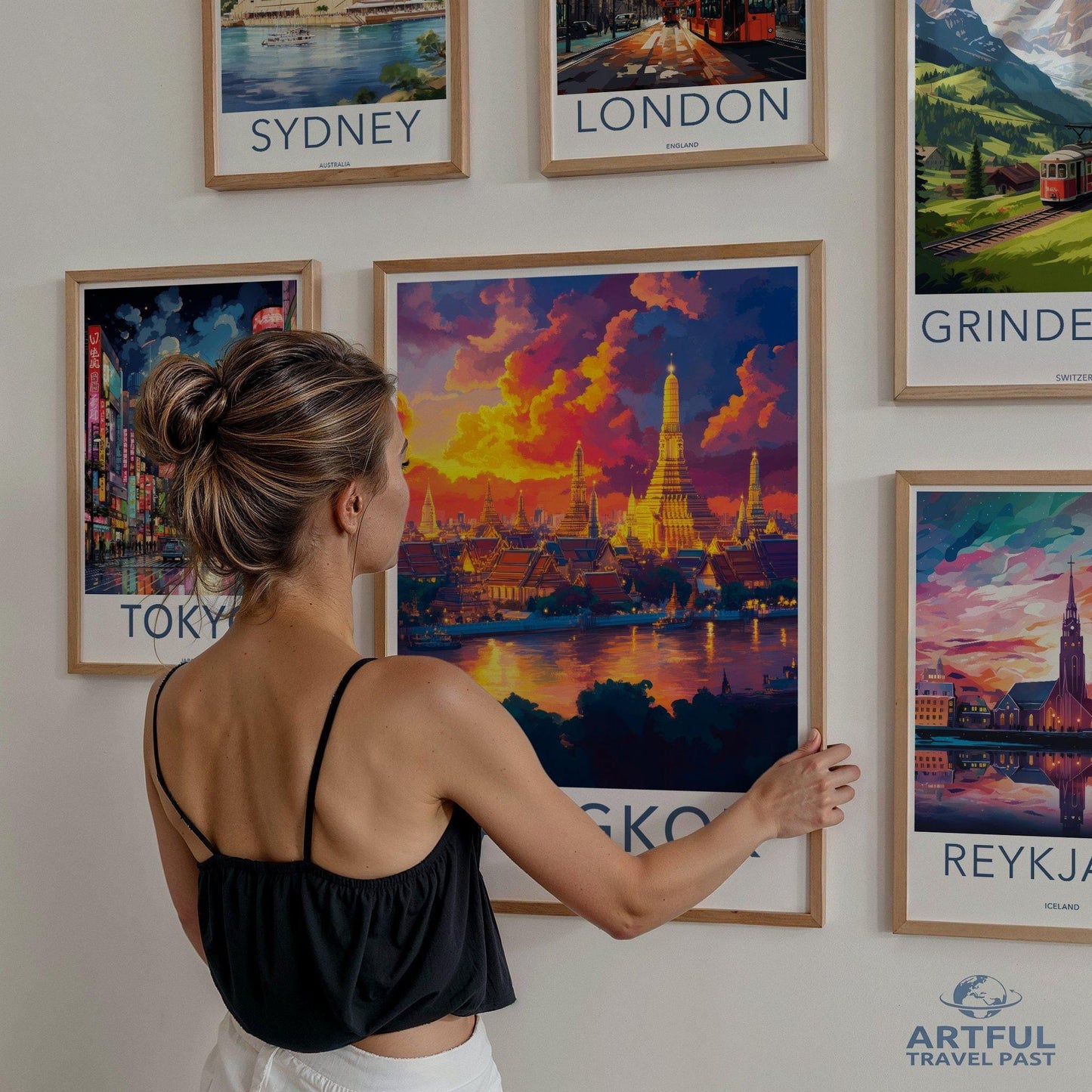 Bangkok Poster - Thailand Wall Art