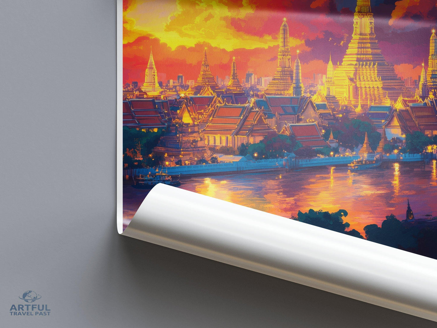 Bangkok Poster - Thailand Wall Art