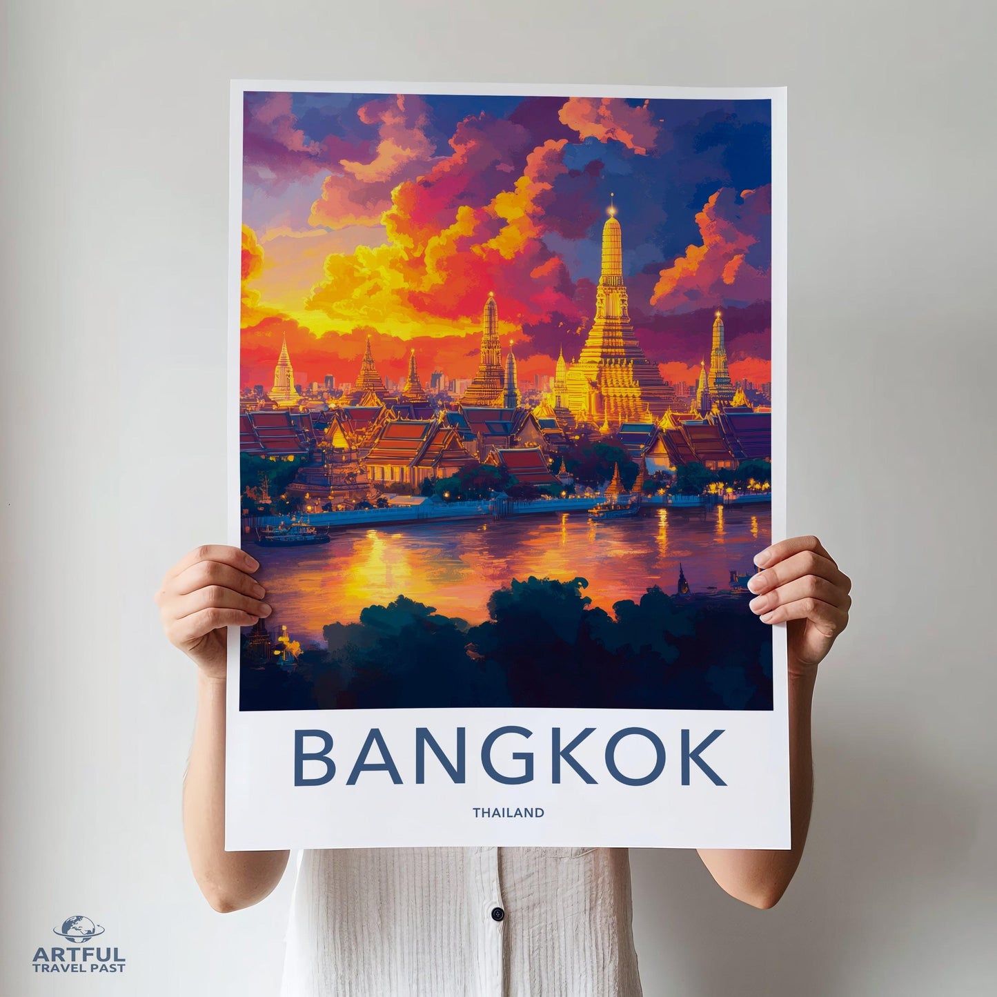 Bangkok Poster - Thailand Wall Art