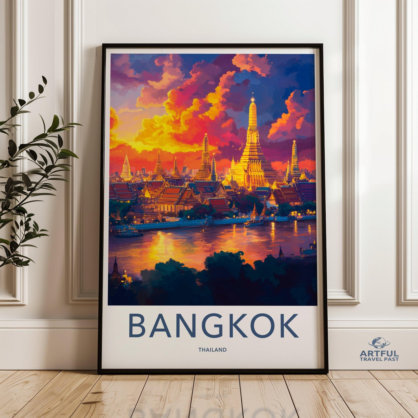 Bangkok Poster - Thailand Wall Art