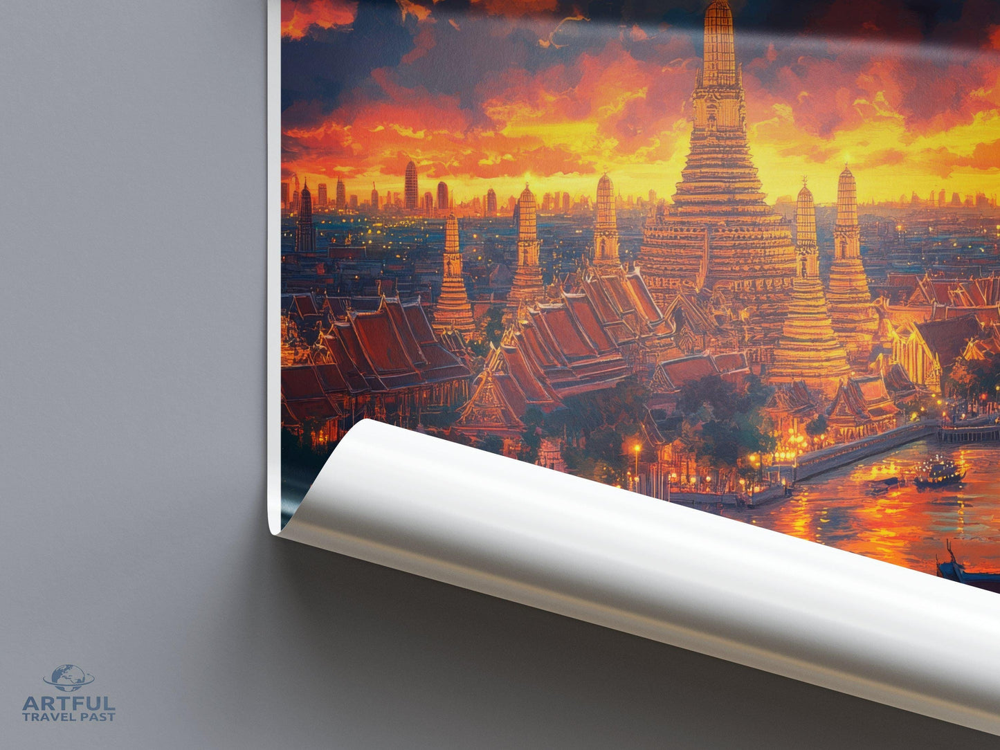 Bangkok Poster - Thailand Wall Art