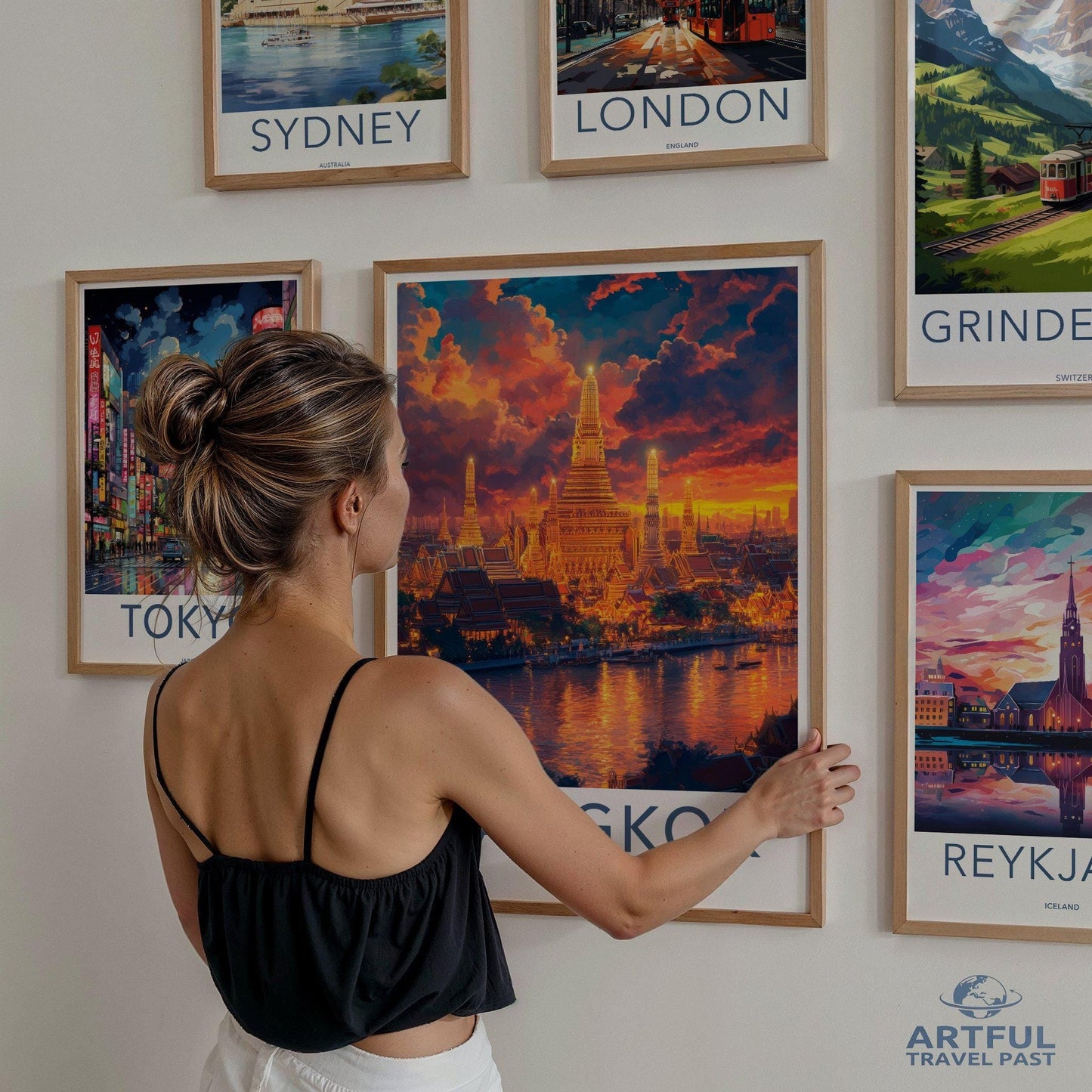 Bangkok Poster - Thailand Wall Art