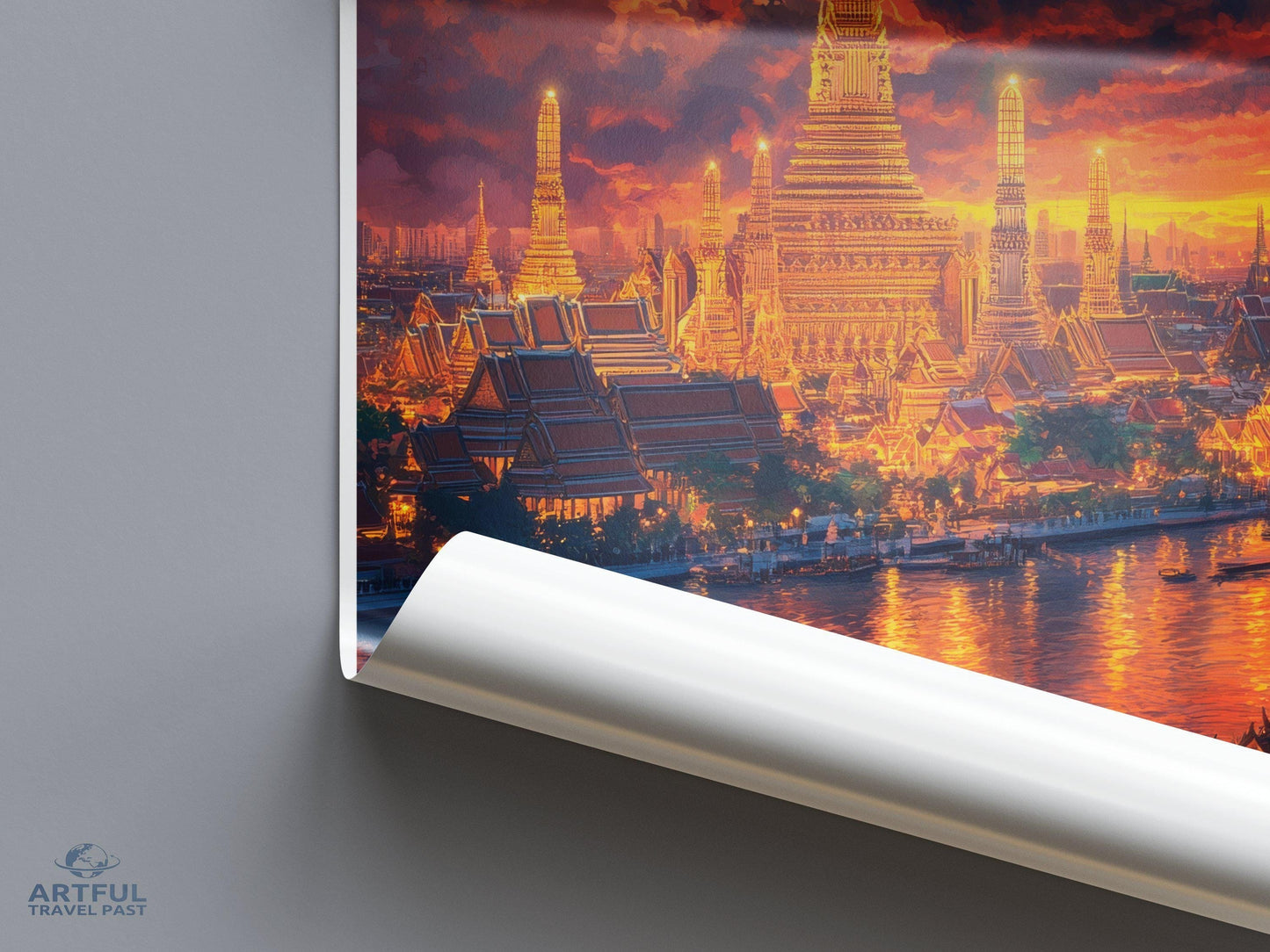 Bangkok Poster - Thailand Wall Art